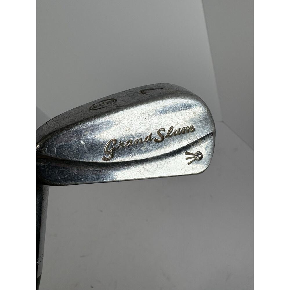Grand Slam Vintage Golf 7 Iron LH Left Handed Single Club Steel Shaft